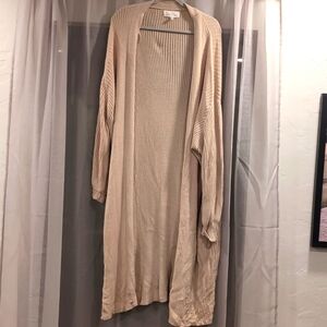 Cream long kimono